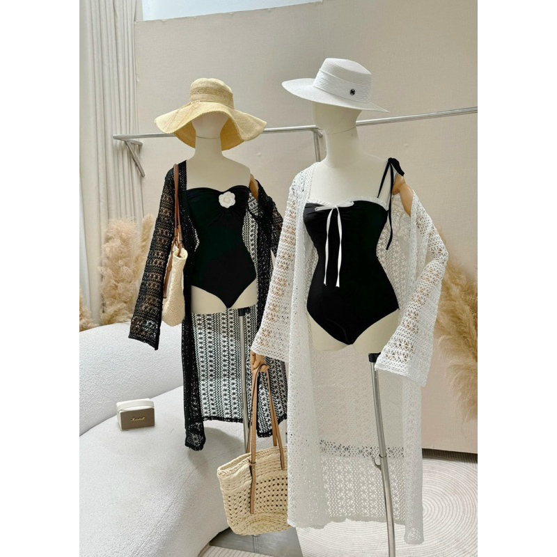 bikini hot 2025 kèm ảnh thật, set bikini liền thân kín đáo hàng hè dành cho nữ by mộc bikini | BigBuy360 - bigbuy360.vn