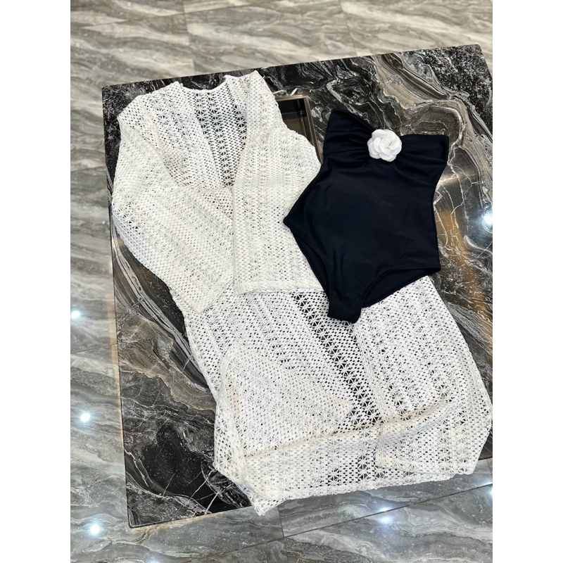 bikini hot 2025 kèm ảnh thật, set bikini liền thân kín đáo hàng hè dành cho nữ by mộc bikini | BigBuy360 - bigbuy360.vn