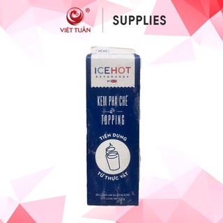 Kem pha chế topping ice hot 907g