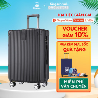 Vali du lịch Kingsun 218 Size 20 nhựa  ABS+PC chống xước, chống va đập bảo hành 5 năm
