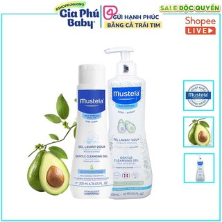 Sữa Tắm Mustela chai ( 500ml - 200ml ) chính hãng cho bé sơ sinh