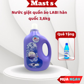 Nước giặt quần áo LABI hàn quốc 3,6kg Thơm Ngát và Mềm Vải