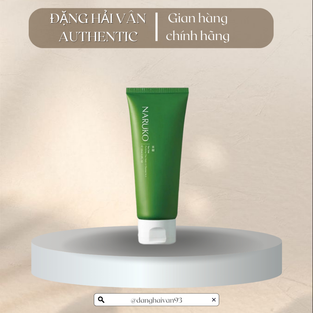 Sữa Rửa Mặt Tràm Trà Naruko 120g