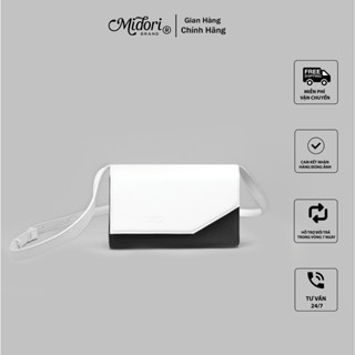 Túi Xách ALINA Đeo Chéo Vải Phối Da Thời Trang Nam Nữ Đi Chơi Tiệc Polyester | M STUDIO