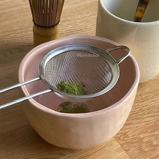 Rây bột inox có tay cầm/ rây bột matcha