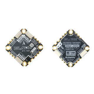 Rushfpv blade f7 45a aio f722 flight controller blheli_32 45a 4in1