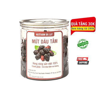Mứt dâu tằm 400gr NutiFarm đặc sản đà lạt