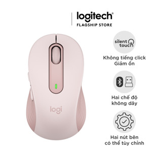 Chuột Logitech M650 Không Dây Bluetooth SilentTouch Kết Nối Không Dây Giảm Ồn Phù Hợp Laptop PC