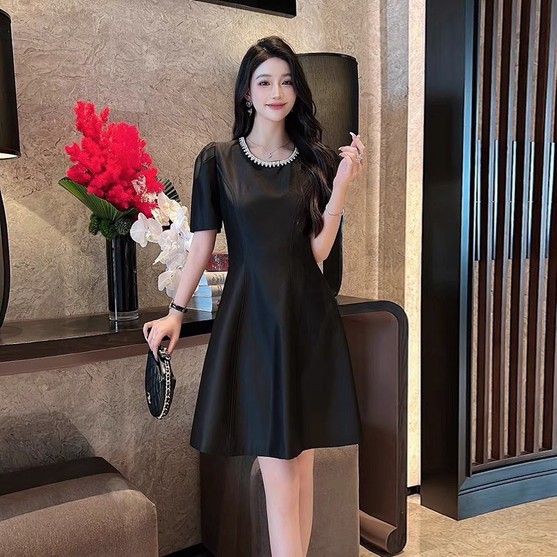 VÁY CỔ PHỐI ĐÁ HÀNG NHẬP QUẢNG CHÂU