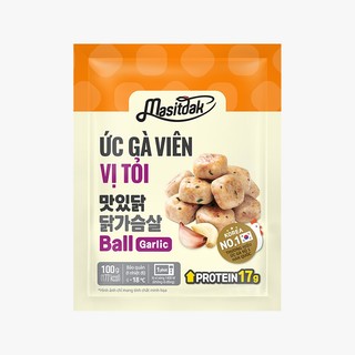 [HỎA TỐC HCM] COMBO 10 GÓI_Ức gà ăn liền Masitdak (bít tết + viên + xúc xích + xông khói)