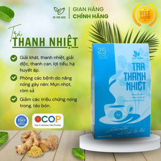 Trà thanh nhiệt Thái Hưng - Mát huyết, lợi tiểu 25 Túi Lọc 250g