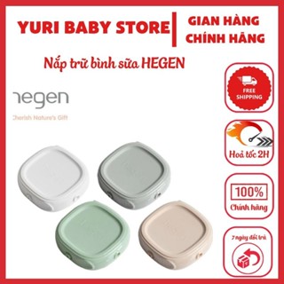 Nắp đậy bình sữa Hegen chính hãng, nắp trữ bình sữa Hegen full màu