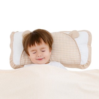 Gối cho bé bằng vỏ hạt kiều mạch giúp bé dễ ngủ vỏ gối 100% SỢI COTTON HỮU CƠ TỰ NHIÊN không chất tẩy nhuộm