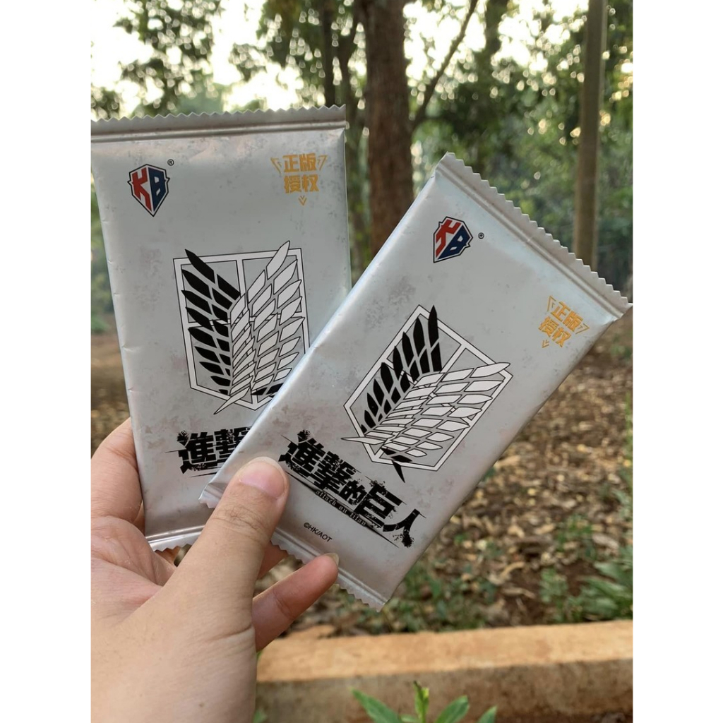 [pack] Thẻ nhân phẩm Attack on Titan | Baystore