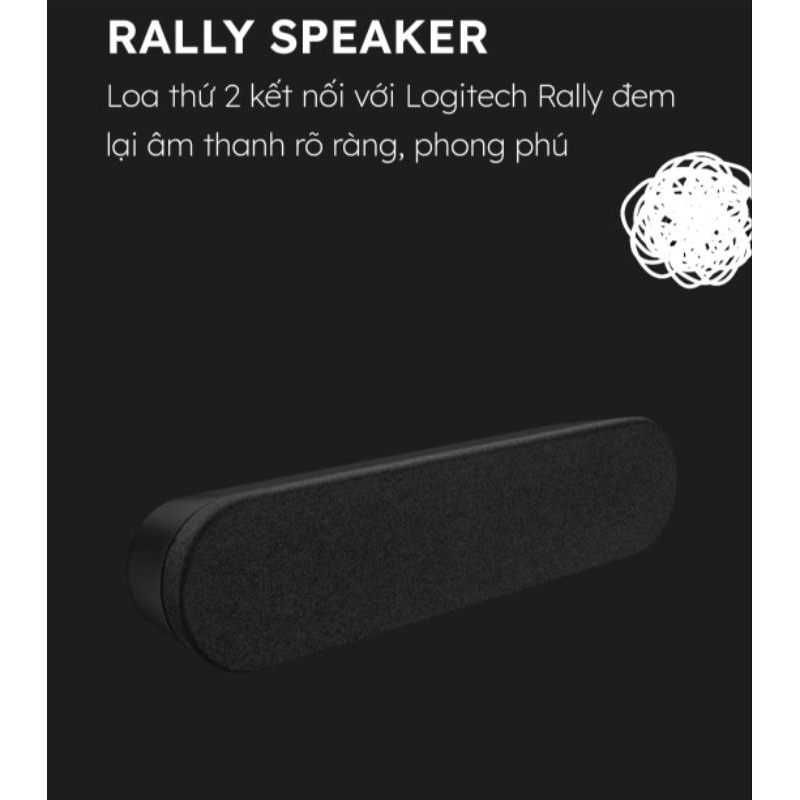Thanh loa SoundBar Logitech Rally Plus 40w