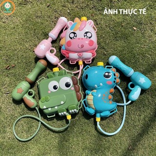 Balo súng bắn nước đồ chơi cho bé trai bé gái,súng bắn nước hình động vật dễ thương