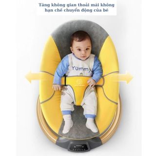 Nôi điện cao cấp 4 chế độ cho bé
