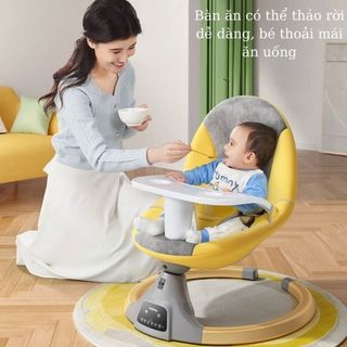 Nôi điện cao cấp 4 chế độ cho bé