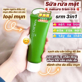 Sữa Rửa Mặt Tràm Trà Naruko 120g