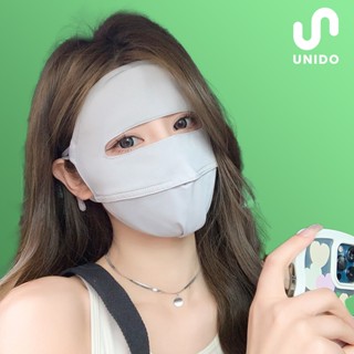  Khẩu trang full mặt - Chống nắng Chống tia UV - Mẫu mới nhất UNIDO K08 