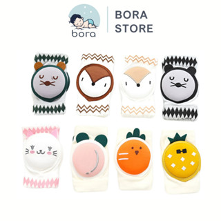 Bọc bảo vệ đầu gối mùa hè cao cấp cho bé tập bò