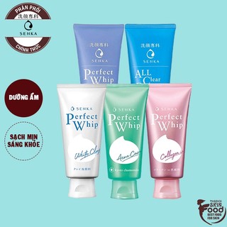 Sữa Rửa Mặt Tạo Bọt Làm Sạch Sâu Cho Da Dầu Senka Perfect Whip U 120g