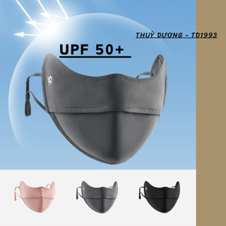   Loại 1  Khẩu trang chống tia UV chỉ số UPF 50+ tối đa khẩu trang chất su lạnh khẩu trang chống nắng 
