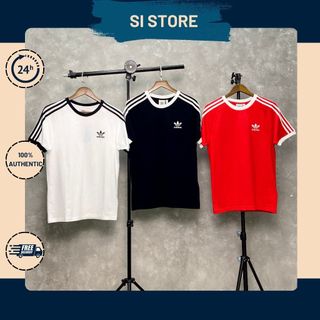 TEE THUN A.D.I.D.A.S BASIC TRẮNG - ĐEN - ĐỎ ( AUTH )