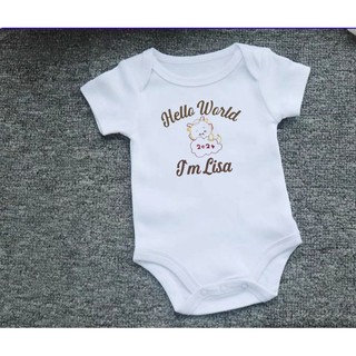 Body thêu tên cho bé theo yêu cầu.