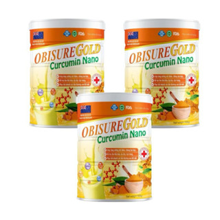 Sữa Nghệ Obisure Gold Curcumin Nano - Hỗ trợ cho tiêu hóa, dạ dày, tá tràng, ổn định huyết áp (Hộp 900g)
