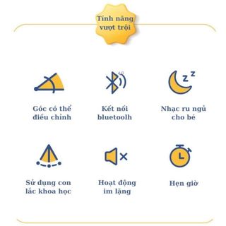 Nôi điện cao cấp 4 chế độ cho bé