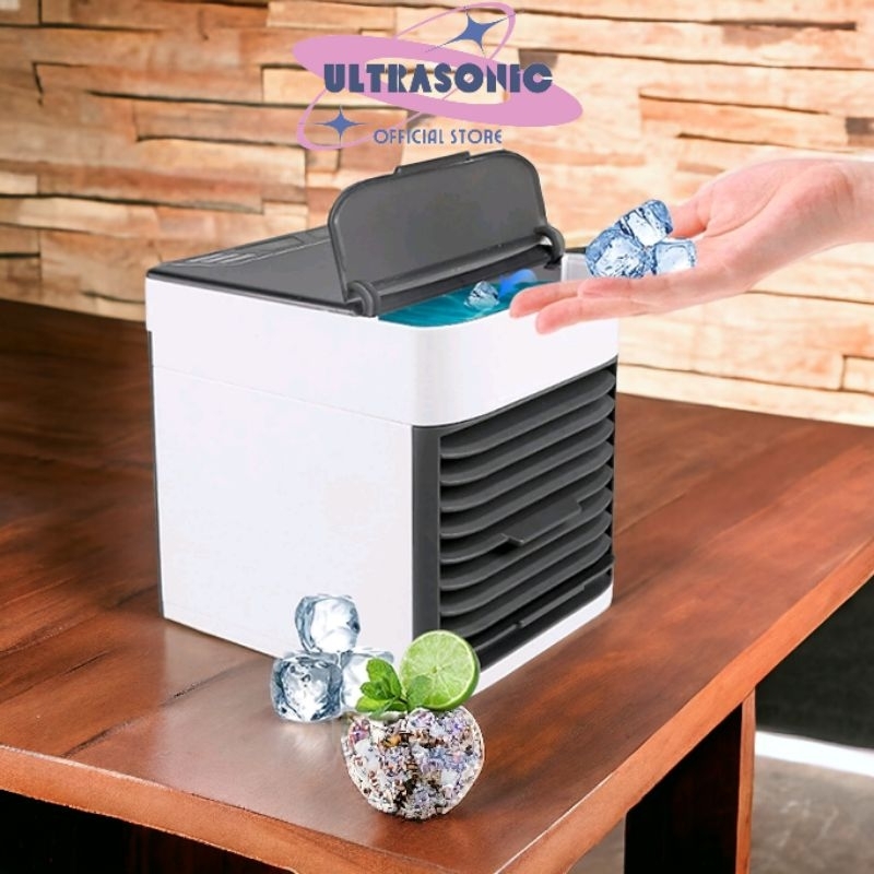 Quạt Điều Hòa Mini Ultrasonic Máy Điều Hoà Hơi Nước Quạt Tạo Ẩm Làm Mát Không Khí