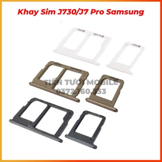 Khay sim j730/j7 pro samsung