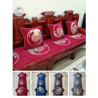  Đệm lót ghế sofa Thảm trải ghế gỗ chất vải đẹp nhiều kích thước 