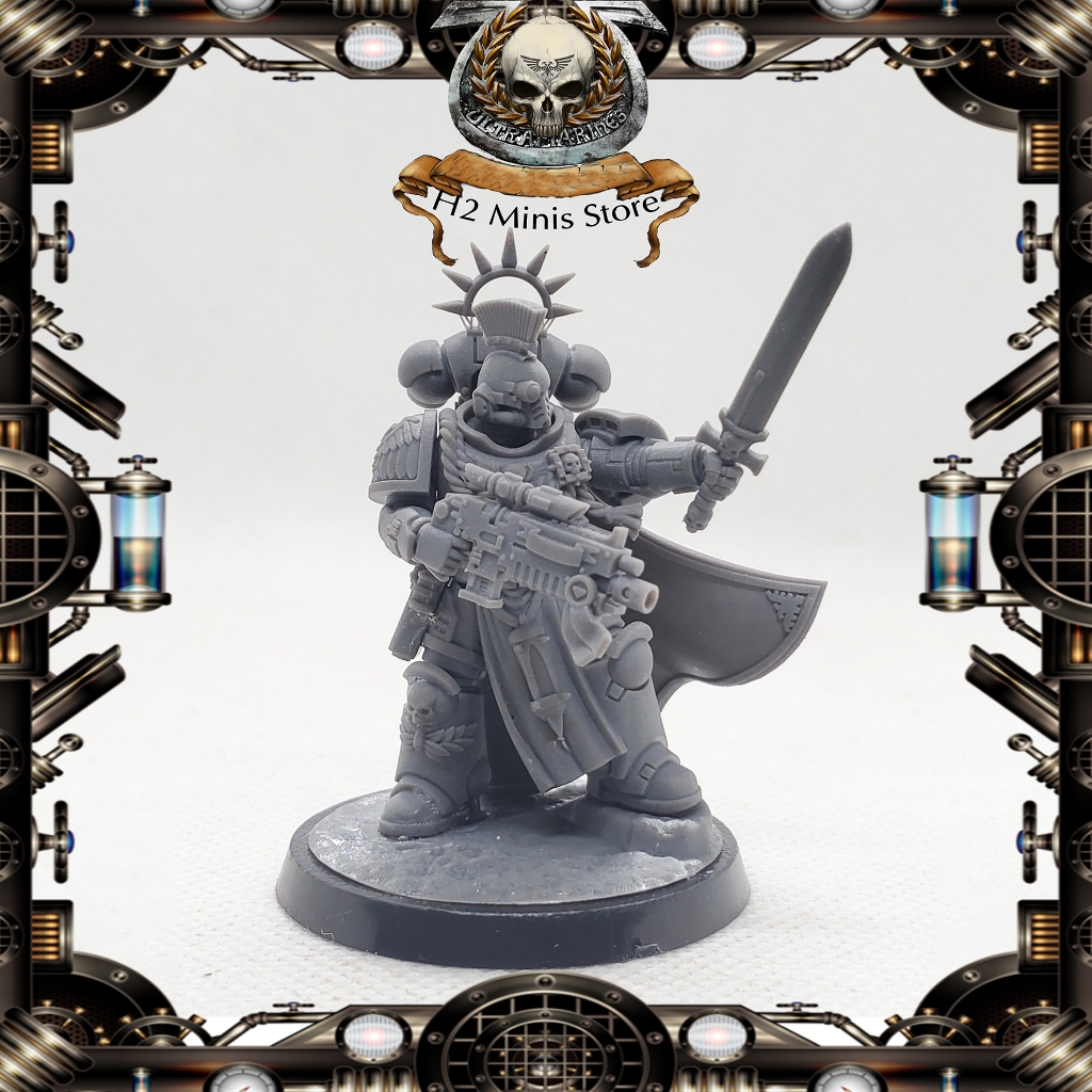 [Mô hình in 3D] Mô hình Warhammer Space Marine Primaris Captain