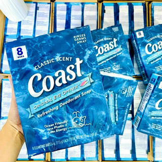Xà bông Coast Mỹ (lốc 8 bánh x 113g) loại mới