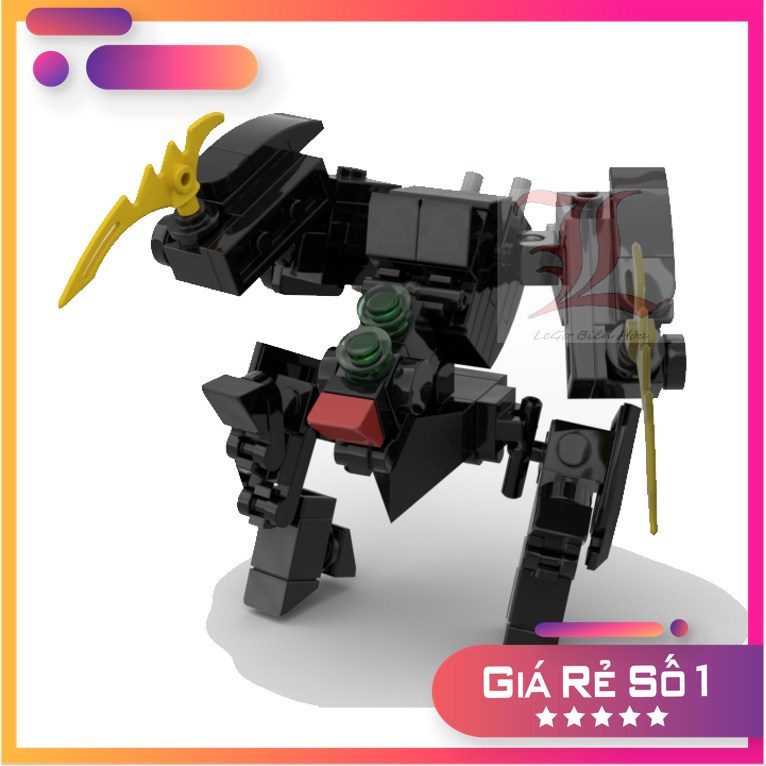 Đồ chơi lắp ráp Robot Moc mech Mobile Armo