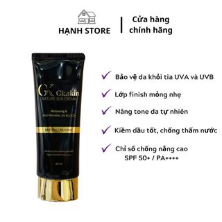 Kem chống nắng gk skin,nâng tone,chỉ số chống nắng cao spf 50+/pa++++