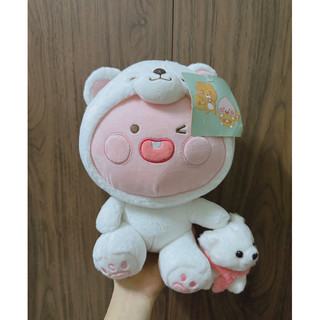 [Apeach Kakao friends] gấu bông đào gấu bắc cực lông tuyết hãng
