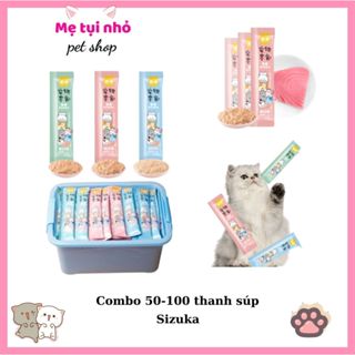 Súp thưởng cho mèo- Snack thưởng cho mèo shizuka thanh 15gr - nhiều hương vị