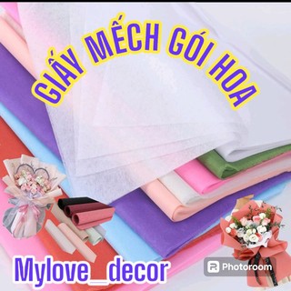 Giấy mếch ,Giấy mếch lụa ,Giấy mếch gấm, Giấy mếch xốp hàn gói hoa bọc hoa, Giấy gói hoa , giấy bọc hoa ,làm oản tài lộc