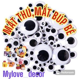 100 mắt thú bông , mắt búp bê diy , mắt gắn búp bê , mắt thú liếc , mắt thú , mắt thú làm handmade