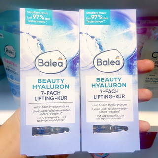 Tinh chất dưỡng da huyết thanh tươi Balea Beauty Hyaluron 7-Fach Lifting-Kur - 7 Ống - Nội địa Đức