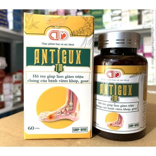ANTIGOUT hỗ trợ giảm triệu chứng sưng đau khớp do gout, giảm lượng Acid Uric Bi