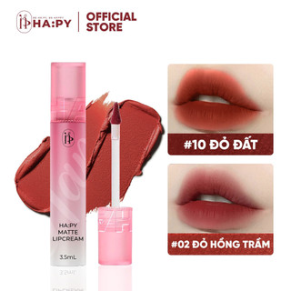 Son hapy matte kem lì phiên bản 2023 - happy matte lipcream 2023