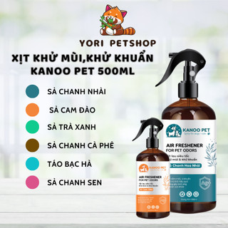  Xịt khử mùi nước tiểu,chậu cát ,hỗ trợ pet đi vệ sinh đúng chỗ KANOO PET 500ml - khử tận gốc mùi hôi khai 