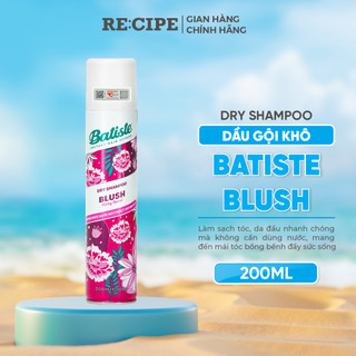 Dầu Gội Khô Batiste Blush, Dầu Gội Đầu Khô Hương Phấn Hoa Giúp Tóc Bồng Bềnh Không Bết Dính 200ml