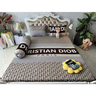 Bộ Drap Thun HAN QUOC 3D mát lạnh 4 món