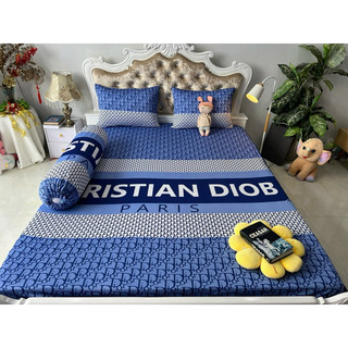 Bộ Drap Thun HAN QUOC 3D mát lạnh 4 món