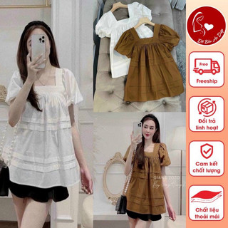 Bộ bầu Xinh ,Đồ Bầu Mặc nhà ,đồ bộ cho bầu ,cộc tay cổ vuông B015, bộ đồ bầu, bộ đồ mặc ở nhà